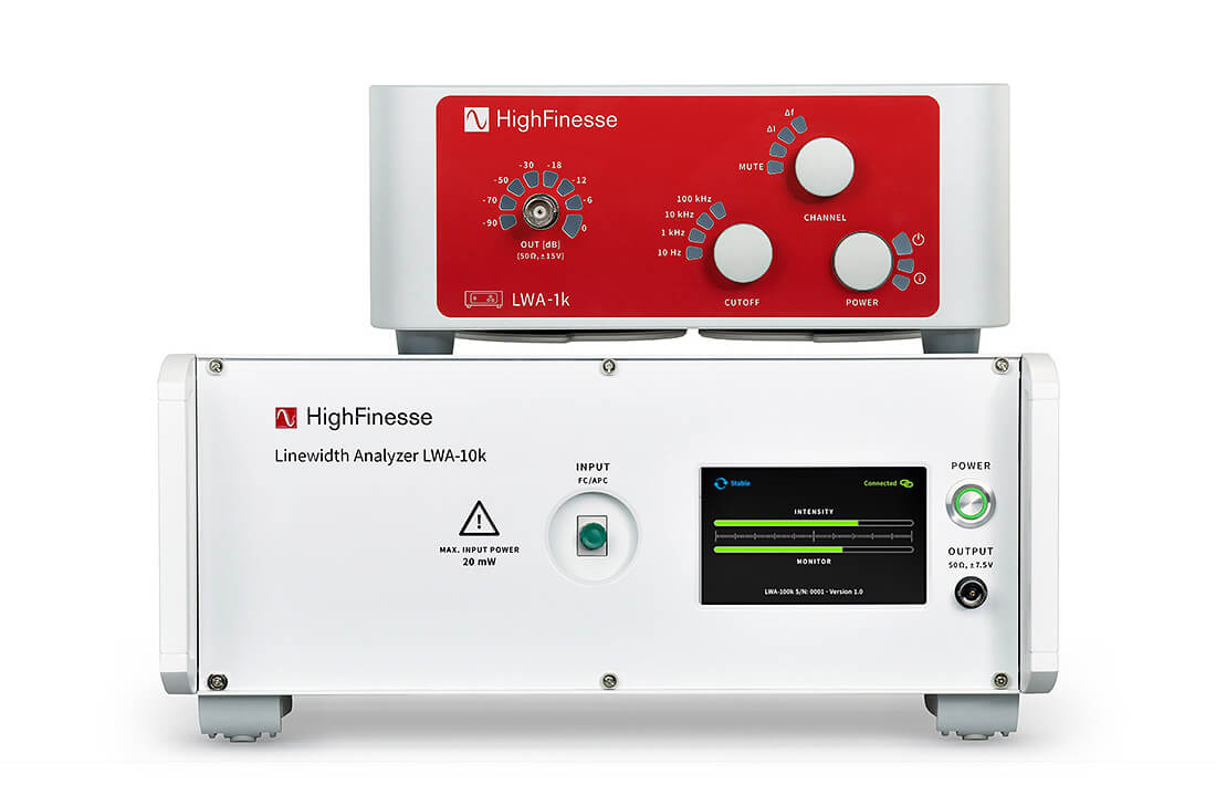 HighFinesse Linewidth Analyzer LWA-1k and LWA-10k